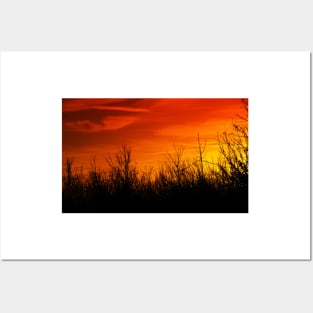 December Sunset Posters and Art